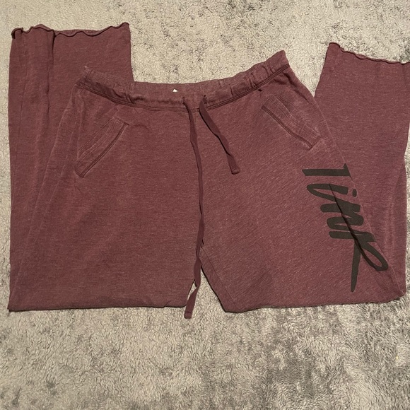 PINK Victoria's Secret Pants - pink sweatpants